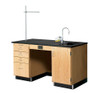 Kinetic Lab Instructor Desk with Sink - Diversified 1210X