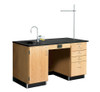 Kinetic Lab Instructor Desk with Sink - Diversified 1210X