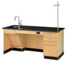 Kinetic ADA Lab Instructor Desk with Sink - Diversified 1210X-ADA