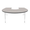 Horseshoe Activity Table with Adjustable Height - Mahar 6066H