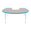 Horseshoe Activity Table with Adjustable Height - Mahar 6066H