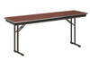 E Series Seminar Folding Table with Core Comfort Leg and Plywood Core - Midwest