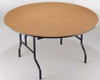 R48E Plywood Core 48 inch Round Folding Table