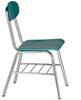 Legacy H-Frame Hard Plastic Chair with Book Rack - USACapitol