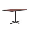 Rectangular Table Height Deluxe High Pressure Laminate Café and Breakroom Table with Cross Base - Correll BCT Series