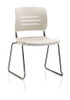 KI Grazie GSNAP Polypropylene Armless Sled Base Chair 