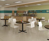 Breakroom Environmental of Round Standing Height Deluxe High Pressure Laminate Cafe and Breakroom Table - Correll
**Props Not Included, Tables Sold Individually**
