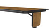 Deluxe High Pressure Laminate Panel Leg Seminar Folding Table with Adjustable Height - Correll