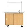 Diversified 4222K Kinetic Mobile Demo Table with Sink and Drawers