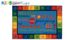 Carpets for Kids 72.97 Always be Joyful Circletime Rug 6' x 9'