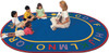 Carpets for Kids 4916 Alpha Rug 8' 3" x 11' 8" Oval 