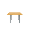 My Place Rectangle Table Adjustable Height - Tot Mate My Place Rectangle Table Adjustable Height - Tot Mate