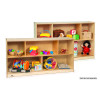 Whitney Brothers Basic Single Storage Shelf Cabinet 