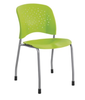 Safco 6805 Guest Chair Straight Leg Round Back - Green