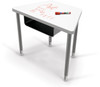 Hierarchy Octagonal Trapezoid Snap Desk - MooreCo - Props Not Included Hierarchy Octagonal Trapezoid Snap Desk - MooreCo - Props Not Included