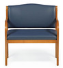 Community LA1281B Laurel Bariatric Side Chair with Arms Upholstered Seat and Back 