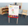 Whitney Brothers WB6800 Adjustable Double Easel with Dry Erase Boards