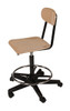 Scholar Craft CD1810C Adjustable Height Lab Stool with Casters