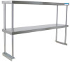 Double Stainless Steel Over Shelves - BK Resources
