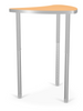 Hierarchy Chevron Desk - MooreCo  Standing Height Legs