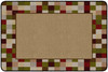 Border Blocks Brick Rug - Flagship FM179