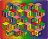 Kaleidoscope Blocks Rug - Flagship FE104