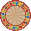 Circle Time Books Round Rug - Flagship FE337