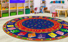 Circle Time Books Bright Round Rug - Flagship FE338