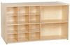 Wood Designs C16609F Contender Double Mobile Storage without Trays