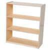 Bookshelf with Acrylic Back - 42.44"H - Wood Designs WD12942AC Bookshelf with Acrylic Back - 42.44"H - Wood Designs WD12942AC