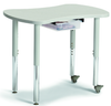 Jonti-Craft Berries Collaborative Bowtie Table with Adjustable Height