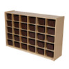 Wood Designs WD16032 30 Tray Storage with Brown Trays