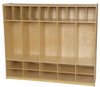Locker and Communication Center without Trays - Wood Designs WD990096 Locker and Communication Center without Trays - Wood Designs WD990096