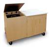 Hann CC-1B Mobile Clay Storage Cabinet