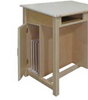 Hann WD-33 Drawing Table Includes Drawer Board Storage Cabinet and 6 Drawers 42x30 Adjustable Angled Top