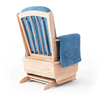 Foundations 4304046 SafeRocker Standard Glider Rocker with Microfiber Cushion