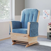 Foundations 4304046 SafeRocker Standard Glider Rocker with Microfiber Cushion