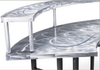 Southern Aluminum SA2460 Swirl Folding Table 24x60 (Roman Legs)
