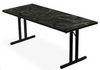 Southern Aluminum SA2496 Swirl Folding Table 24x96 (Roman Legs)