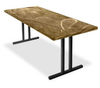 Southern Aluminum SA3660 Swirl Folding Table 36x60  (Roman II Legs)