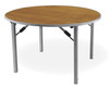 Southern Aluminum D48RFVIF IDesign Round Table with Individual Folding Legs 48 Inch