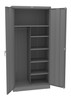 Tennsco 1872 Deluxe Combination Cabinet with 7 Openings 36x18x78