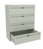 Tennsco LPL4248L40 Fixed 4 Drawer Lateral File 42x18x52