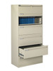 Tennsco LPL3672L60 Combination 4 Fixed and 2 Retractable Drawer Lateral File 36x18x77