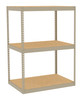 Tennsco ZA423060-3D Z-Line Archive 2 Openings Storage Rack with 5/8 Inch Particleboard Decking