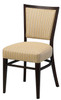 Grand Rapids Chair W504-V22 Wood 18 Inch Melissa Chair with Inside Upholstered Back and Half Pullman Seat