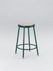 600 Series Adjustable Height Industrial Stool with Upholstered Seat - KI