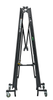Mobile Rectangle Folding Table - NPS MT **Folded**