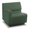 Hondo Nuevo Left Arm 30 Inch Chair with Molded Plinth Base - Norix HN805L/HN850