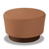Hondo Nuevo Round Ottoman with Molded Plinth Base - Norix HN845/HN850